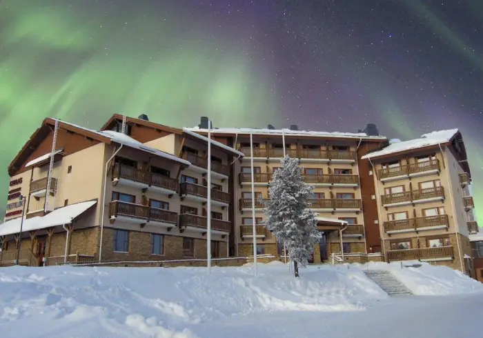 Majoitus Saaariselkä tuntirihotelli