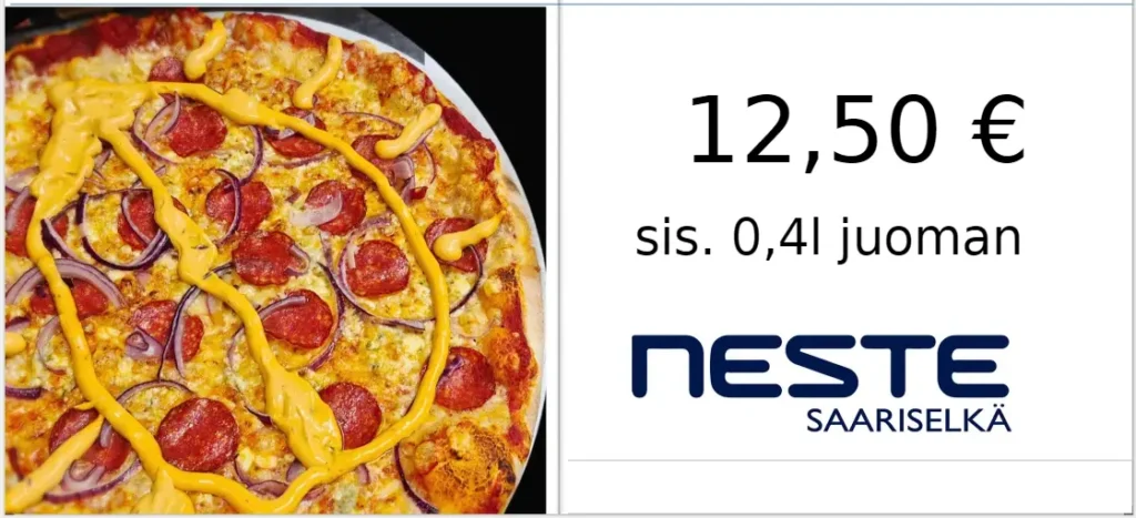neste pitsilätkä pizza