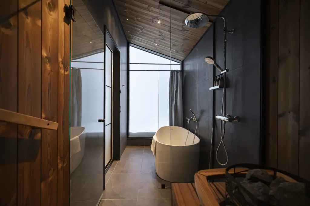 Majoitus stararctic hotel sauna suite amme